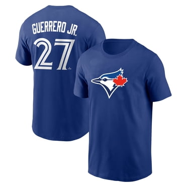 Men's Toronto Blue Jays Vladimir Guerrero Jr. Royal Home Name & Number T-Shirt