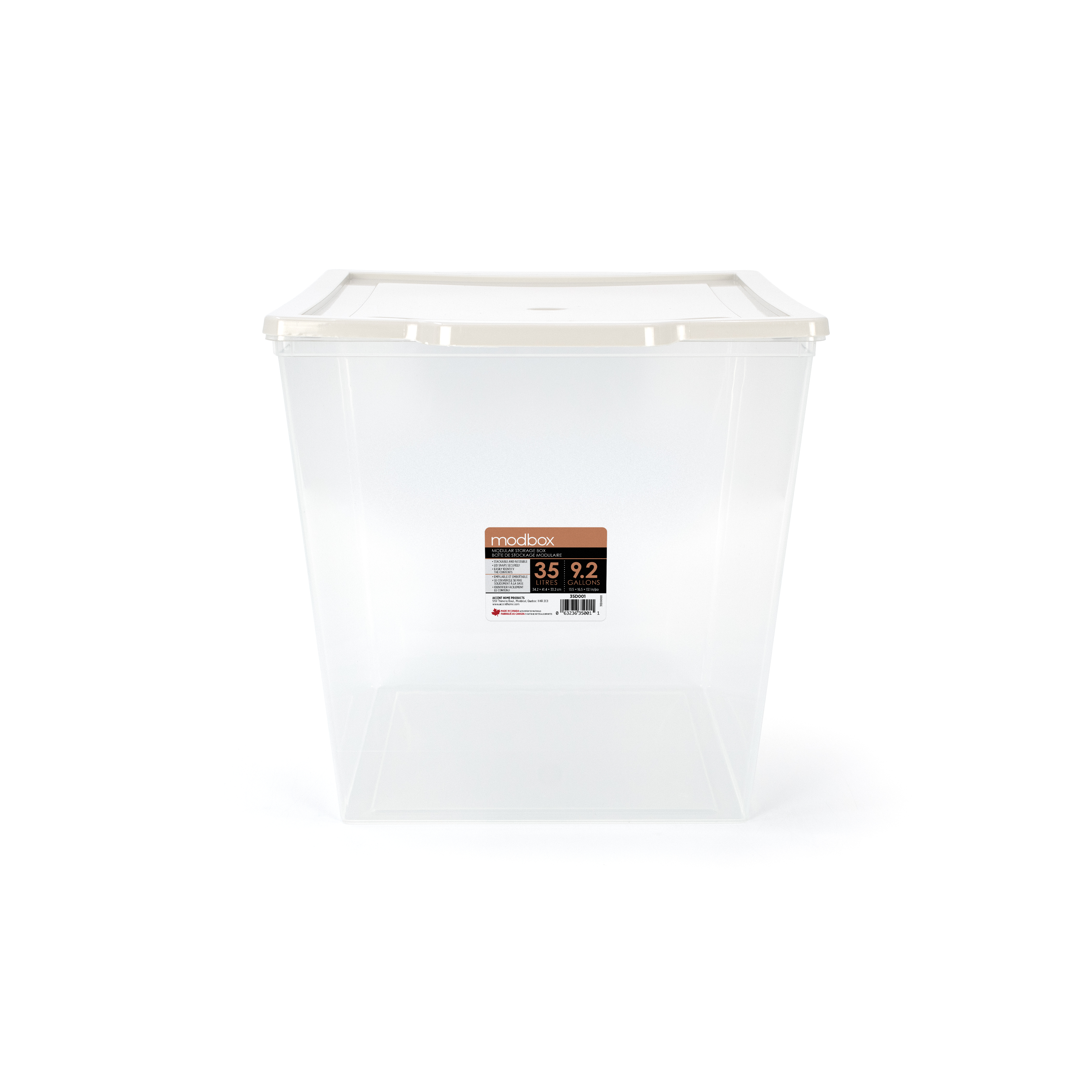 35 l (9,2 gal), gamme modulaire