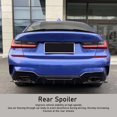 thumbnail image 4 of Rear Spoiler Rear Trunk Lip Spoiler Car Rear Spoiler For M3 Style Trunk Lid Spoiler Wing For G20 3 SERIES 330i G80 2019-2024, 4 of 7