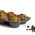 thumbnail image 3 of Pillsbury Nonstick 6-Cup Jumbo Muffin Pan, 3 of 6