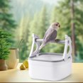 thumbnail image 5 of Desktop Parrot Stand with Removable Toilet Training Compact Exercise Gym Toy for Lovebirds, 5 of 5