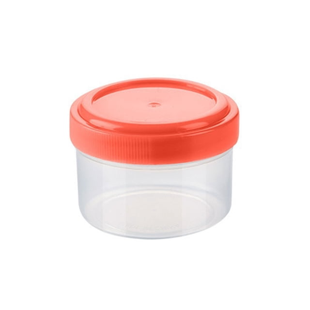 Food Storage Product Title Mini Round Seasoning Bottle with Leakproof Lid for Kitchen and Picnics – Transparent Easy- Storage Solution