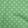 thumbnail image 1 of oneOone Rayon Green Fabric Kids Alphabet Craft Projects Decor Fabric Printed By The Yard 56 Inch Wide, 1 of 4