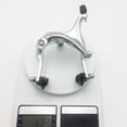 thumbnail image 2 of 61-79mm Long-reach Rear & Front C Caliper Brake Set Bike Side Pull Polished Silver-Rear, 2 of 4