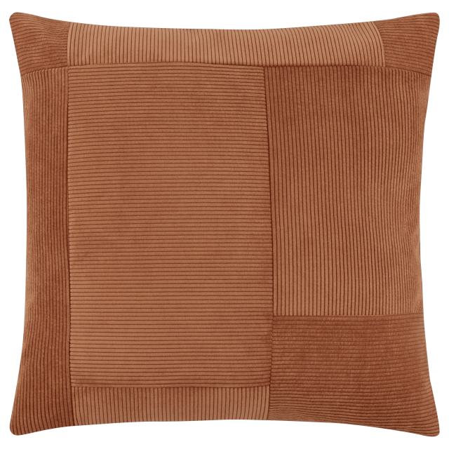 Bouclair Housse de Coussin Dean Rouille 20x20 Po (51x51 cm)