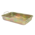 thumbnail image 3 of Galvanized Oil Drip Tray Pan Professional Metal Drain Container Auto Repair Tool for Vehicles, 3 of 7