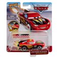 thumbnail image 2 of Disney Pixar Cars XRS Rocket Racing Lightning McQueen with Blast Wall, 2 of 2