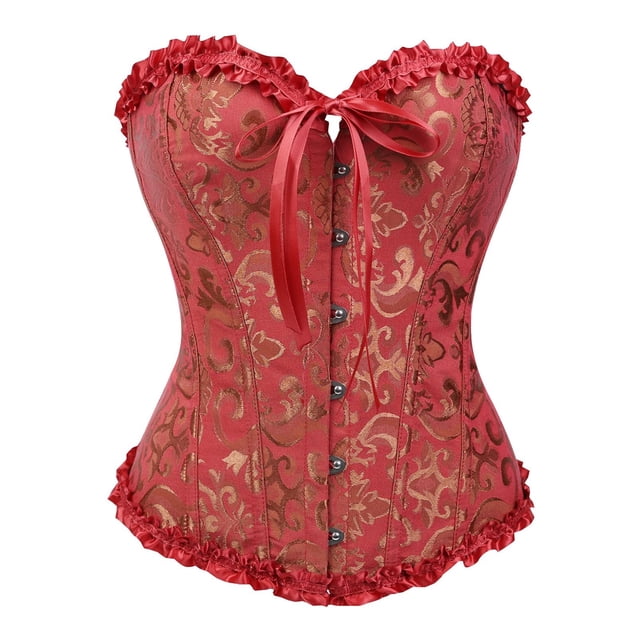 Shapewear Bodysuit for Evening Dress with Lace Up Bustier and Corset Detailing in Category