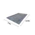 thumbnail image 3 of Yhmxh Bedding Area Rugs For Bedroom Turquoise Green- 63x31.5 Inches Rug- Shag Rugs For Living Room- Furry Carpet For Kids Girl Room- Indoor Rug For Nursery Skin-friendly Machine Washable Microfiber, 3 of 6
