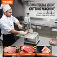 thumbnail image 2 of VEVOR 650W Commercial Electric Meat Bandsaw Stainless Steel Bone Sawing Machine, 2 of 9