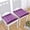 Violet5, variante sur Coussin de Chaise Givré Uni Coussin de Chaise de Salle à Manger Coussin de Siège pour Bureau Étudiant et Hiver Non Décolorant