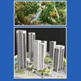 thumbnail image 3 of Maytalsory 10/Set Train LED Light Fairy Garden Lamp Post 3V Lawn Warm White Light 30cm 1Set, 3 of 6