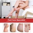 thumbnail image 4 of Dermave Éliminateur Électrique de Cal des Pieds, Éliminateur de Cal des Pieds Sans Douleur, Éliminateur de Cal des Pieds à Vitesse Réglable, Éliminateur de Cal des Pieds à Rotation 360 avec 60 Disques de Ponçage (Rose), 4 of 5