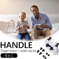 thumbnail image 2 of Maoww Capuchons de Poignée pour Joystick, Couvre-Manettes 8 en 1, Rallonges de Gâchettes Boutons L2 R2, Capuchons de Poignées pour Joystick pour Manette PS5, 2 of 7