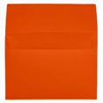 thumbnail image 3 of Darling Souvenir Enveloppes d'Invitation à Rabat Droit, 5.25 x 7.25 Pouces, Orange, 25 Unités, 3 of 4