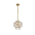 thumbnail image 1 of Elegant Lighting Mila Suspension 12 Pouces en Laiton, 1 of 2