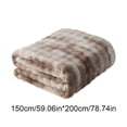 thumbnail image 1 of Lola Blanket, Cozy Bliss Faux Fur Throw Blanket for Couch, Fuzzy Soft Plush Thick Bubble Blanket for Sofa Bedroom Living Room, 60" * 80", 1 of 5