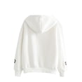 thumbnail image 4 of Femmes Plus Velours Chaud Grande Taille Mignon Chat Pull à Capuche Manches Longues Décontracté Hiver Automne en Vrac Tops, 4 of 5