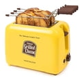thumbnail image 1 of Nostalgia GCT2 Deluxe Grilled Cheese Sandwich Toaster with Extra Wide Slots, Yellow, 1 of 11