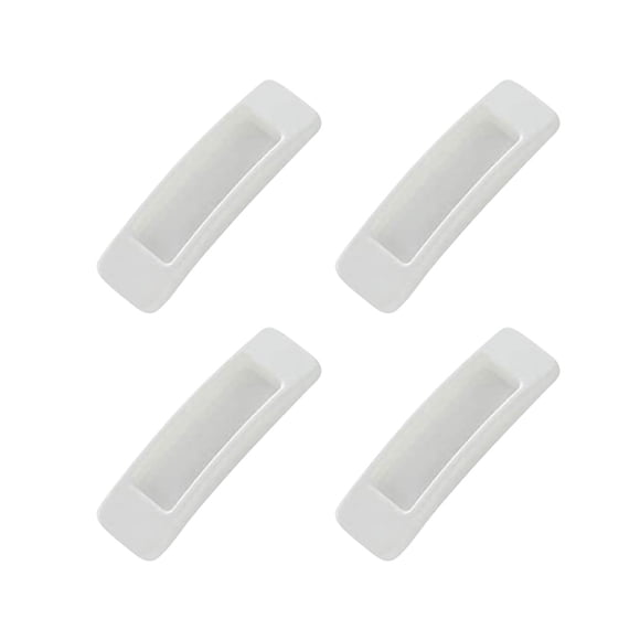 Cagogo Cabinet Door Handle Helper, Self Adhesive Drawer Pulls for Kitchen Cabinets, 4 Pack Instant Stick On Handles for Windows and Drawers, No Drill No Tools Installation for Home and Office