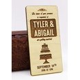 thumbnail image 1 of 30 Custom Engraved Wooden Magnets Rustic Wedding Save The Date Wooden Magnets Persoanlized Gft, 1 of 2