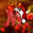 thumbnail image 1 of LSLJS 26 Letters Christmas Tree Decoration Pendant Christmas Tree Ornaments Personalized DIY Christmas Ornaments Christmas Decorations Xmas Tree Hanging Decor, 1 of 5