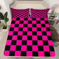 thumbnail image 2 of Erosebridal Plaid Buffalo Bed Sheets Set Queen Size, Checkered Bed Sheets Queen, Rectangle Room Decor 4-Piece, 2 of 7