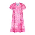 thumbnail image 4 of Ovzne Robes pour Femmes Robe Robe d'Été Décontractée pour Femmes Dégradé Sans Manches Col en V Longue Robe Robe de Printemps Liquidation, 4 of 7