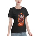 thumbnail image 2 of T-Shirt Basique à Manches Courtes pour Femmes Dragon Ball Little Goku, 2 of 6