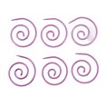 thumbnail image 2 of Spiral Cable Knitting Needle Set with Slippy Needle Tip, Stainless Steel Household Knitting Needle Suitable for Sweaters, Rugs, and Scarves, 2 of 7