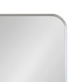 thumbnail image 3 of Kate and Laurel Zayda Radius Rectangle Framed Wall Mirror, Silver 20x30, 3 of 9