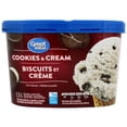 thumbnail image 1 of Great Value Délicieuse Crème Glacée Biscuits et Crème en Bac, 1 of 3