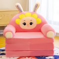 thumbnail image 4 of Toddler Couch Cover Foldable Furniture Protector Sofa Bed Cover Washable Cartoon Clouds Baby, 4 of 9