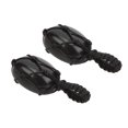 thumbnail image 4 of Stone Hanging Ornament, Widely Used Bring Calmness  Hanging Ornament  For Office For Car For Keychain Obsidian, 4 of 8