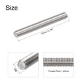 thumbnail image 3 of Unique Bargains M8 x 70mm 304 Stainless Steel Fully Threaded Rod Right Hand Threads 5 Pack, 3 of 4