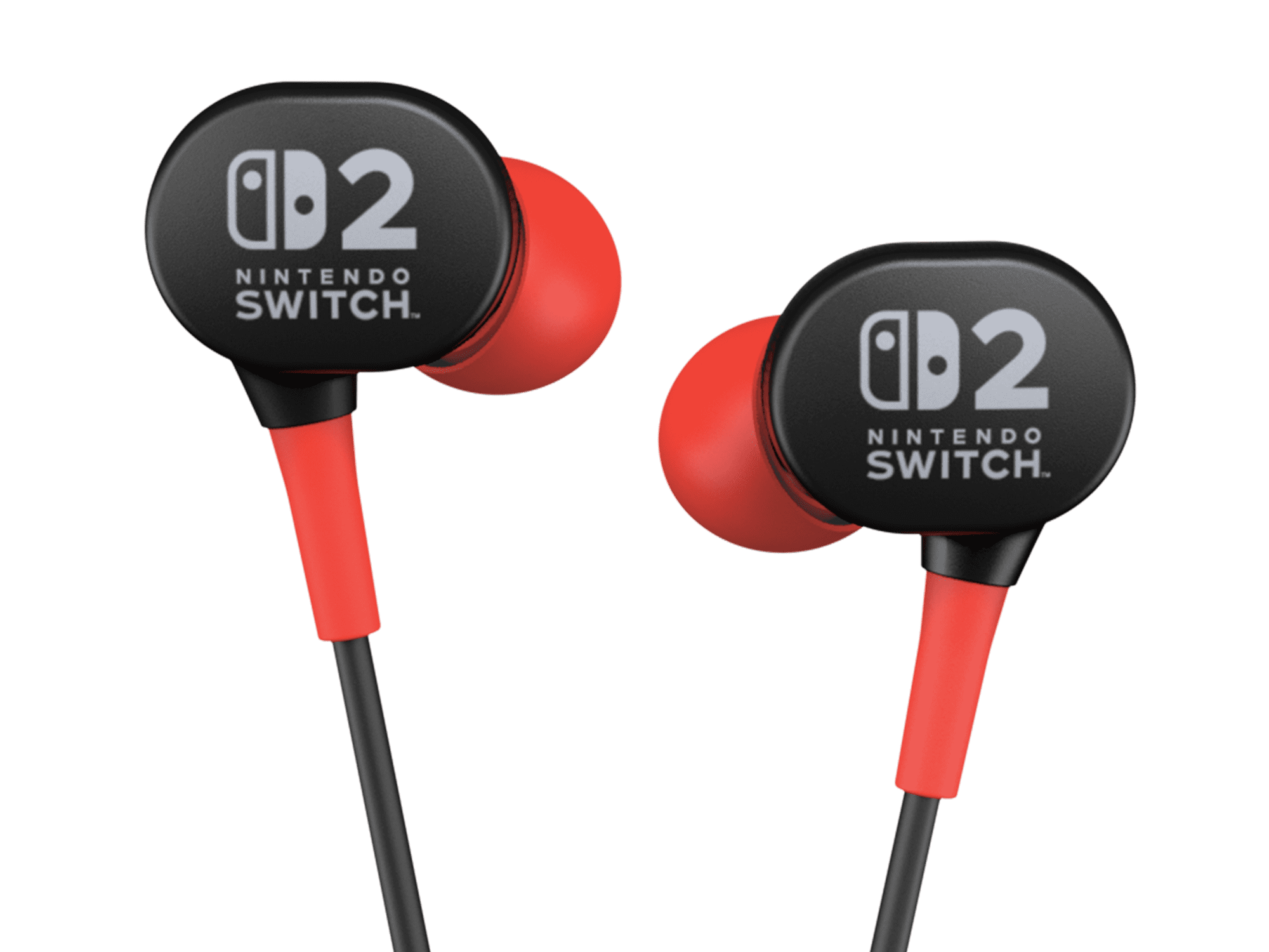 Écouteurs filaires PowerA pour Nintendo Switch 2 - Noir
