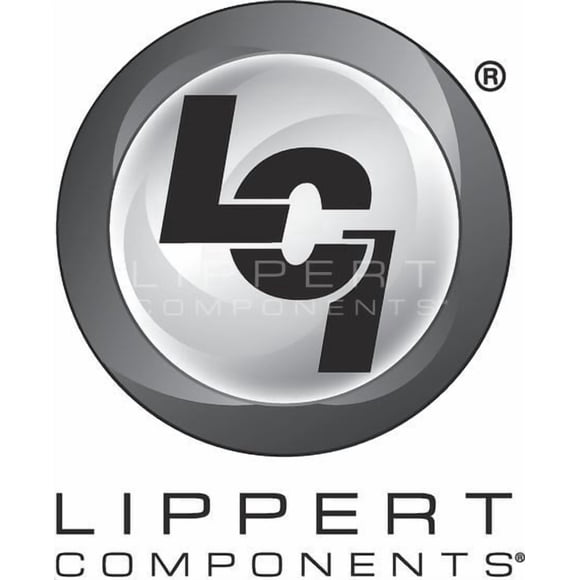 Lippert Components Door Catch 381409 For Holding RV Cabinet Doors Open; T Style; 4 Inch; Polar White; Composite; With Bumper; Single; Packaged
