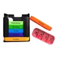 thumbnail image 2 of Medicine Organizer Box for Household Travel | Pill Storage Case for Medication and Vitamins | Compact Container for Home, Office, or Car | First Aid Supply Holder for Small Health Items, 2 of 5