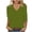 Army Green, variant on Meichang 3/4 Length Sleeve Tops for Women Dressy Casual V Neck T-Shirts Tunic Comfy Solid Color Shirts Basic Tees Lightweight Soft Stertch T Shirt Top