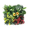 thumbnail image 3 of GROWTH TANK 9.8x9.8inch Simulation Grass Greenery Wall Panel Decor for Balcony Accessory Style F, 3 of 9