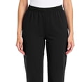 thumbnail image 4 of HongQid Sarraus pour Femmes Taille Mi-Haute Jambe Fuselée Pantalon Cargo Bas en Tissu Extensible Tailles Régulières/petites, 4 of 4