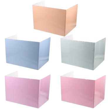 Miangastore Table Privacy Screen for School Reopening 5Pack 15.7X11.8X11.8in
