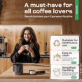 thumbnail image 3 of homeffect Knock Box for Coffee Grounds - Innovative Barista Accessory with Improved Handling - Coffee Knock Box for Espresso Machine, Black, 3 of 6