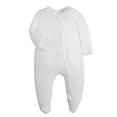 thumbnail image 1 of MeetoTime Baby Boys Girls Solid Color Long Sleeve Round Neck Jumpsuit Summer Newborn Infant Long Rompers, 1 of 2