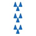 thumbnail image 2 of Decodeary 3pieces Football Road Flat Cones - Strong Adhesion Cost Effective Suitable Blue 23cm 3Set, 2 of 6