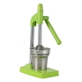 thumbnail image 3 of Hand Press Juicer Machine Manual Orange Juicer Professional Metal Juicer Press Green, 3 of 9