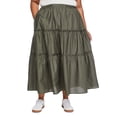thumbnail image 1 of Lane Bryant Women's Plus Tiered Maxi Skirt, 1 of 6