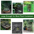 thumbnail image 4 of QualitChoice Plant Shade Tent Plant Sun Shade Solution For Garden Easy To Install For Mini Vegetable white 1 with 4 spikes, 4 of 6