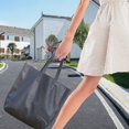 thumbnail image 2 of Esquirla Commuting Tote Bag PU Leather Shoulder Bag for Commuting Travel Birthday Gift Black, 2 of 8