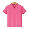 thumbnail image 3 of Chandail Polo pour Garçons Chemise Rouge Garçons Garçons Polos à Manches Courtes Polo d'Été Tenue Garçons 7-8 Ans, 3 of 6